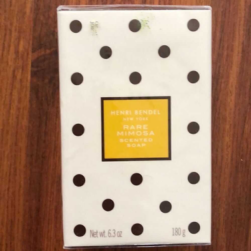 NEW Henri Bendel rare mimosa scented soap 6 ounce